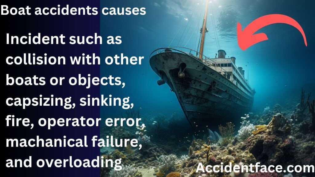 Boat accidents Causes: