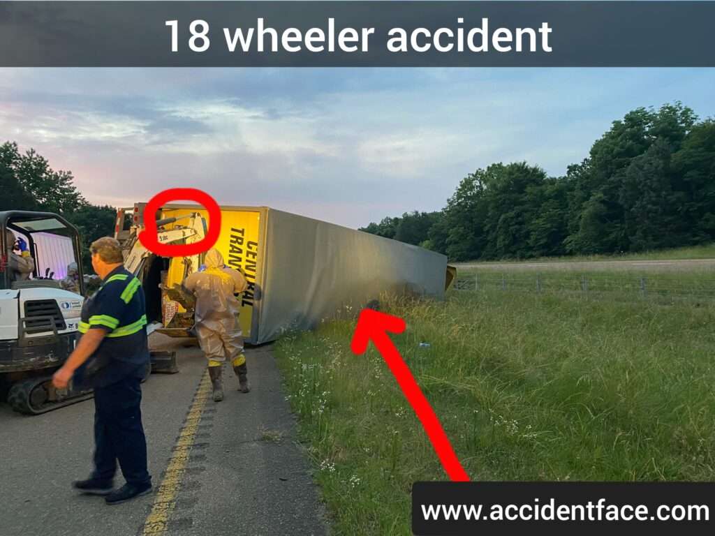 An 18 wheeler accident typically involves a collision or incident with a large truck, commonly known as a semi truck or tractor trailer. 