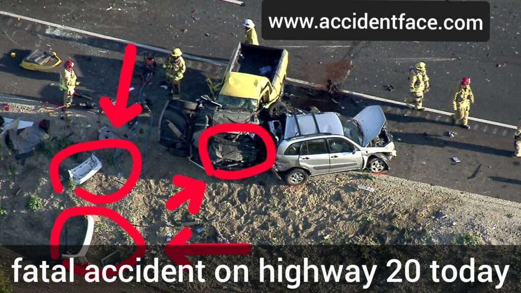 Fatal accident on highway 20 today